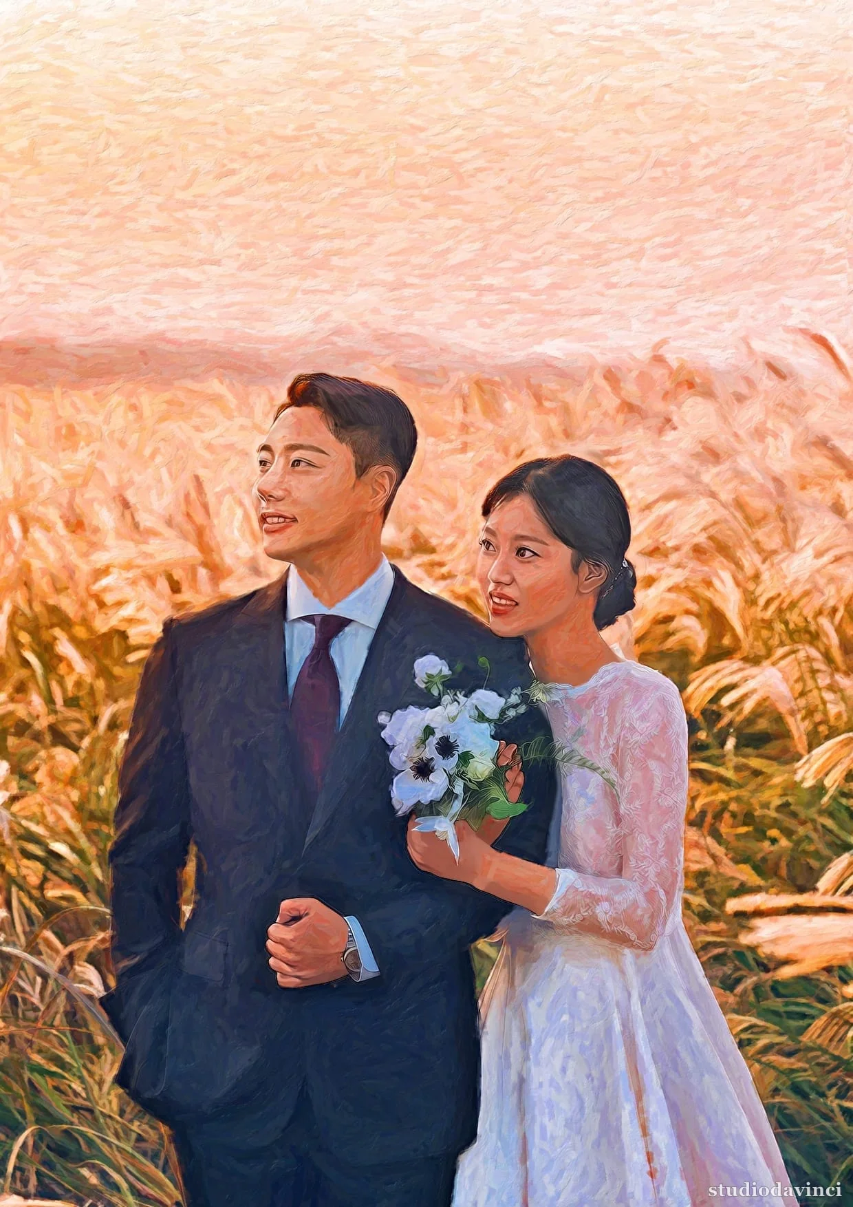 화풍 예시